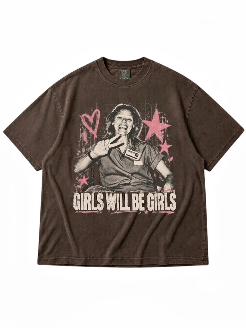 Comfort Colors Girls Will Be Girls Graphic Short Sleeve Tee